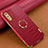 Custodia Lusso Pelle Cover S01 per Samsung Galaxy M02 Rosso
