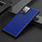 Custodia Lusso Pelle Cover S01 per Samsung Galaxy Note 20 Ultra 5G Blu