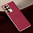 Custodia Lusso Pelle Cover S01 per Samsung Galaxy S23 Ultra 5G Rosso