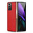 Custodia Lusso Pelle Cover S01 per Samsung Galaxy Z Fold2 5G Rosso