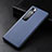 Custodia Lusso Pelle Cover S01 per Xiaomi Mi 10 Ultra Blu