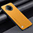 Custodia Lusso Pelle Cover S01 per Xiaomi Mi 10i 5G Giallo