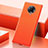 Custodia Lusso Pelle Cover S01 per Xiaomi Poco F2 Pro Arancione