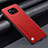 Custodia Lusso Pelle Cover S01 per Xiaomi Poco X3 Rosso