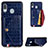 Custodia Lusso Pelle Cover S01D per Samsung Galaxy A30 Blu