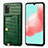 Custodia Lusso Pelle Cover S01D per Samsung Galaxy A41 Verde