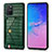 Custodia Lusso Pelle Cover S01D per Samsung Galaxy M80S Verde