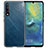 Custodia Lusso Pelle Cover S02 per Huawei P30 Blu