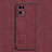 Custodia Lusso Pelle Cover S02 per Oppo Reno7 Pro 5G Rosso