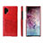 Custodia Lusso Pelle Cover S02 per Samsung Galaxy Note 10 Plus Rosso