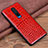 Custodia Lusso Pelle Cover S02 per Xiaomi Redmi K30 5G Rosso