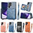 Custodia Lusso Pelle Cover S02D per Samsung Galaxy S22 Ultra 5G