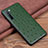 Custodia Lusso Pelle Cover S03 per Oppo Reno3 Verde