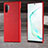 Custodia Lusso Pelle Cover S03 per Samsung Galaxy Note 10 Plus 5G Rosso