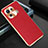 Custodia Lusso Pelle Cover S03 per Xiaomi Mi 11 Pro 5G Rosso
