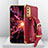 Custodia Lusso Pelle Cover S04 per Samsung Galaxy A03s Rosso
