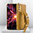 Custodia Lusso Pelle Cover S04 per Samsung Galaxy F02S SM-E025F Giallo