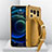 Custodia Lusso Pelle Cover S04 per Xiaomi Mi 11 Ultra 5G Giallo