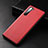 Custodia Lusso Pelle Cover S05 per Oppo K7 5G Rosso