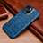 Custodia Lusso Pelle Cover S06 per Apple iPhone 13 Mini Blu