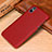 Custodia Lusso Pelle Cover S10 per Apple iPhone X Rosso