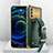 Custodia Lusso Pelle Cover XD1 per Oppo K9 Pro 5G Verde