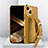 Custodia Lusso Pelle Cover XD2 per Apple iPhone 13 Giallo