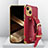 Custodia Lusso Pelle Cover XD2 per Apple iPhone 14 Plus Rosso