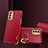 Custodia Lusso Pelle Cover XD2 per Samsung Galaxy A34 5G Rosso