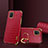 Custodia Lusso Pelle Cover XD2 per Samsung Galaxy M60s Rosso