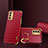 Custodia Lusso Pelle Cover XD2 per Samsung Galaxy Quantum2 5G Rosso