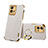 Custodia Lusso Pelle Cover XD2 per Vivo X80 Lite 5G Bianco