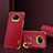 Custodia Lusso Pelle Cover XD2 per Xiaomi Poco X3 Rosso