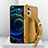 Custodia Lusso Pelle Cover XD3 per Oppo Find X5 Lite 5G Giallo
