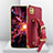 Custodia Lusso Pelle Cover XD3 per Samsung Galaxy F42 5G Rosso