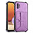 Custodia Lusso Pelle Cover Y01B per Samsung Galaxy M32 5G Viola