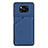 Custodia Lusso Pelle Cover Y01B per Xiaomi Poco X3 NFC Blu