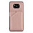 Custodia Lusso Pelle Cover Y01B per Xiaomi Poco X3 NFC Oro Rosa