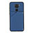 Custodia Lusso Pelle Cover Y01B per Xiaomi Redmi 10X 4G Blu