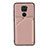 Custodia Lusso Pelle Cover Y01B per Xiaomi Redmi 10X 4G Oro Rosa