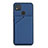 Custodia Lusso Pelle Cover Y01B per Xiaomi Redmi 9 India Blu