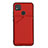 Custodia Lusso Pelle Cover Y01B per Xiaomi Redmi 9 India Rosso