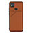 Custodia Lusso Pelle Cover Y01B per Xiaomi Redmi 9C NFC Marrone