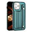 Custodia Lusso Pelle Cover Y02B per Apple iPhone 13 Pro Verde
