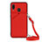 Custodia Lusso Pelle Cover Y02B per Samsung Galaxy A30 Rosso