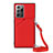 Custodia Lusso Pelle Cover Y02B per Samsung Galaxy Note 20 Ultra 5G Rosso