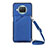 Custodia Lusso Pelle Cover Y02B per Xiaomi Mi 10T Lite 5G Blu