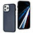 Custodia Lusso Pelle Cover Y03B per Apple iPhone 13 Pro Blu