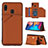 Custodia Lusso Pelle Cover Y04B per Samsung Galaxy A30