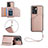Custodia Lusso Pelle Cover YB1 per Realme Narzo 50 5G Oro Rosa